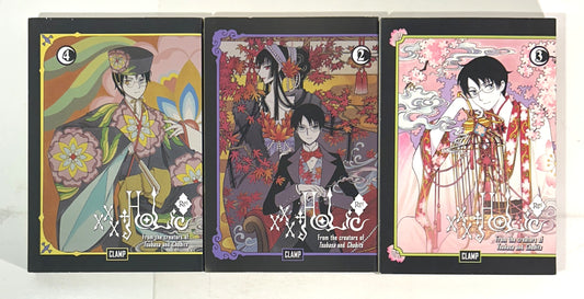 Set of 3 Xxxholic Rei (#2-#4) by Kodansha Comics 2014-2016 Manga 1st Printings