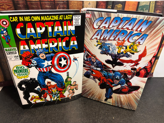 Set of 2 Marvel Omnibuses: Captain America Vol 1 & 3 Hardcovers 1st Printings