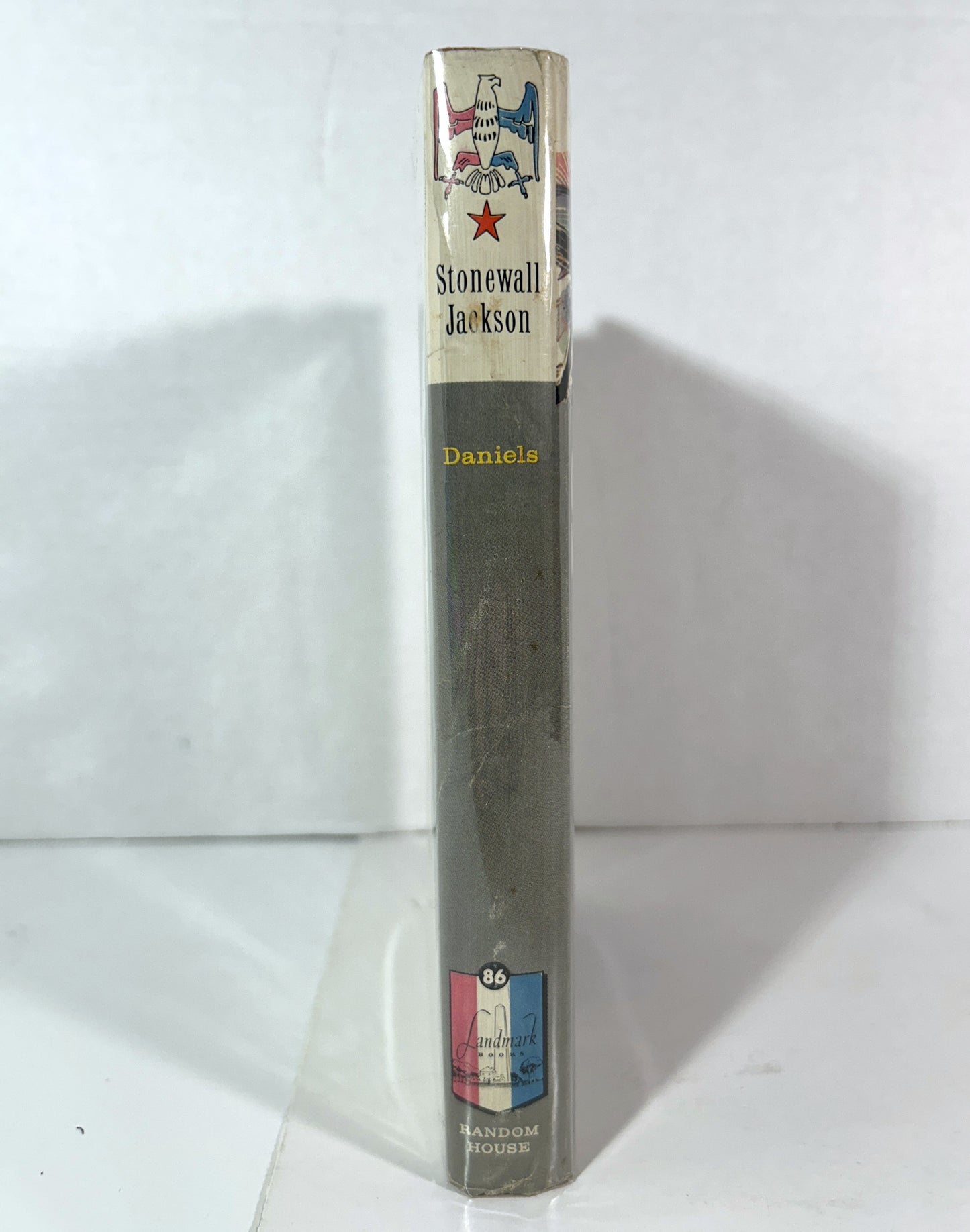 Landmark #86: Stonewall Jackson by Jonathan Daniels 1959 1st w/ SIGNED Letter