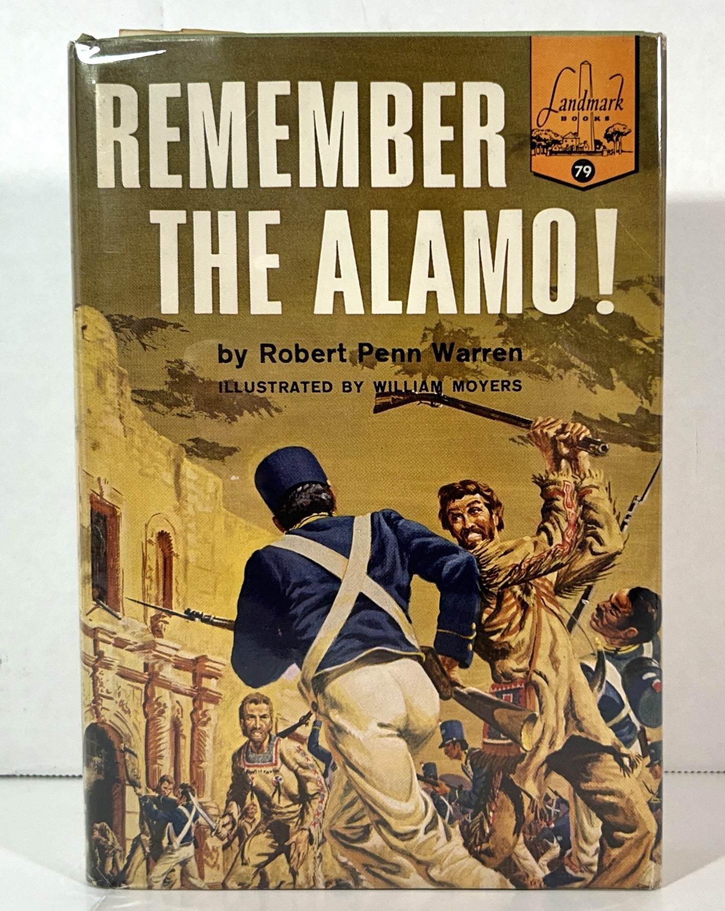 Landmark #79: Remember the Alamo! by Robert Penn Warren 1958 1st Print SIGNED Author's Letter
