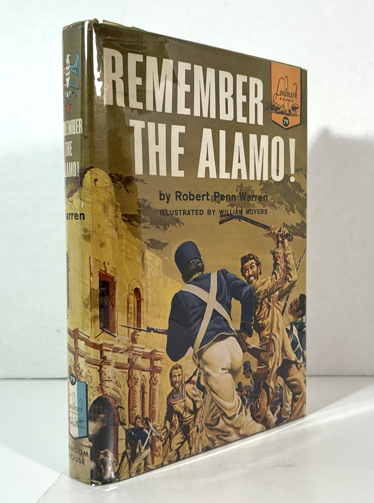 Landmark #79: Remember the Alamo! by Robert Penn Warren 1958 1st Print SIGNED Author's Letter