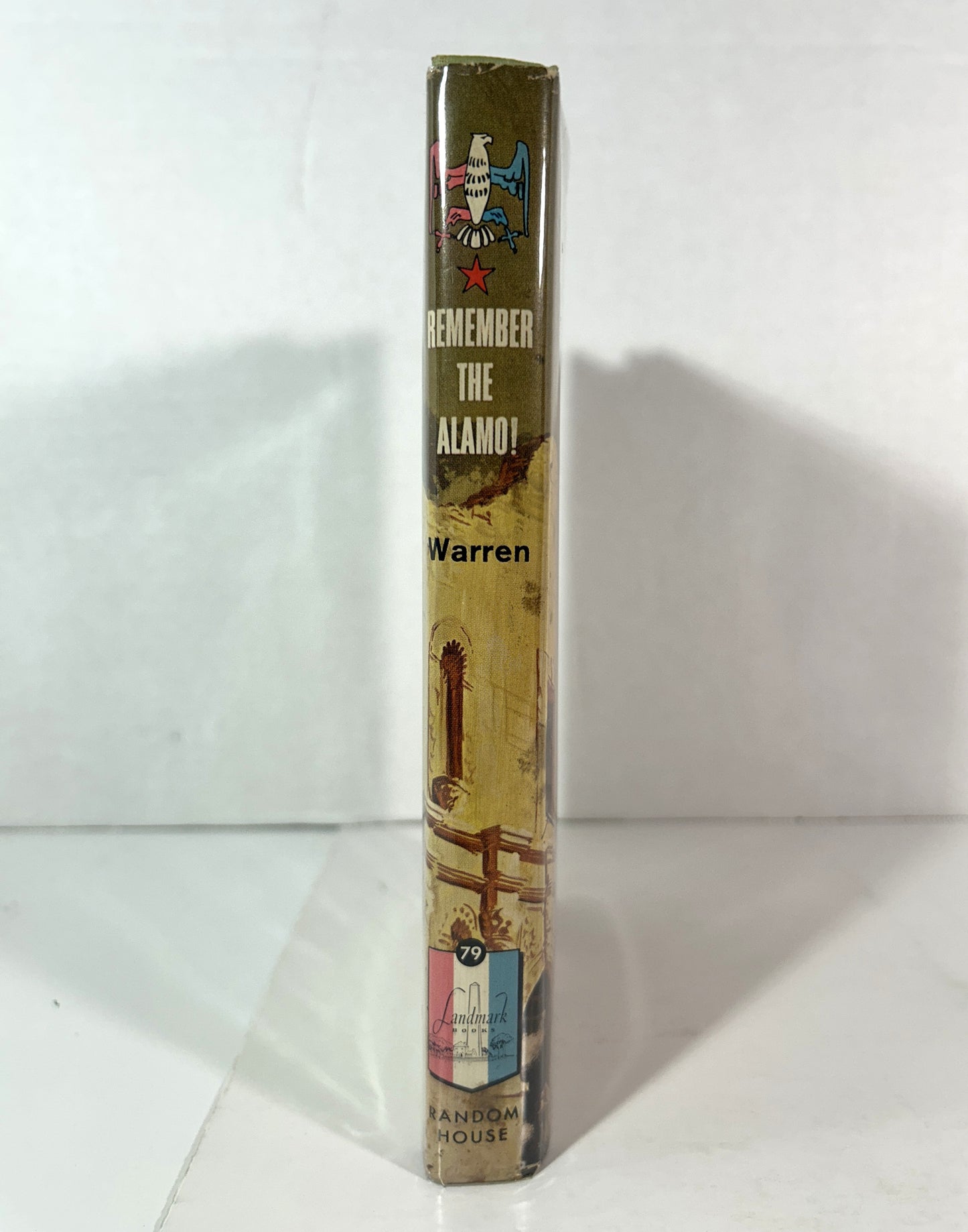 Landmark #79: Remember the Alamo! by Robert Penn Warren 1958 1st Print SIGNED Author's Letter