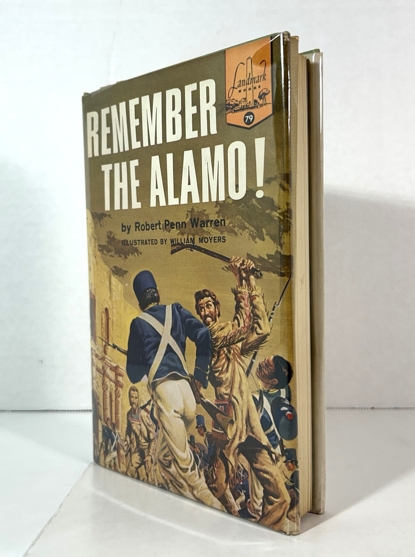 Landmark #79: Remember the Alamo! by Robert Penn Warren 1958 1st Print SIGNED Author's Letter