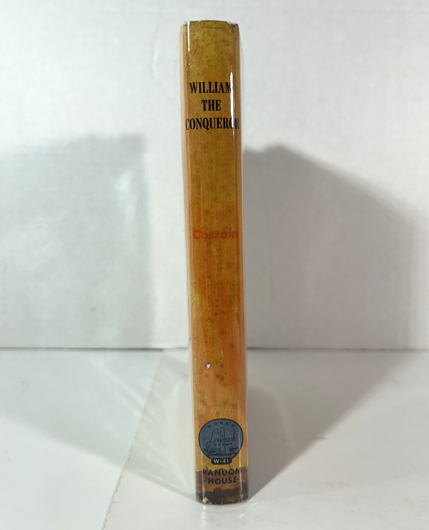 Landmark W-41: William the Conqueror by Thomas Costain 1959 1st w/ SIGNED Letter