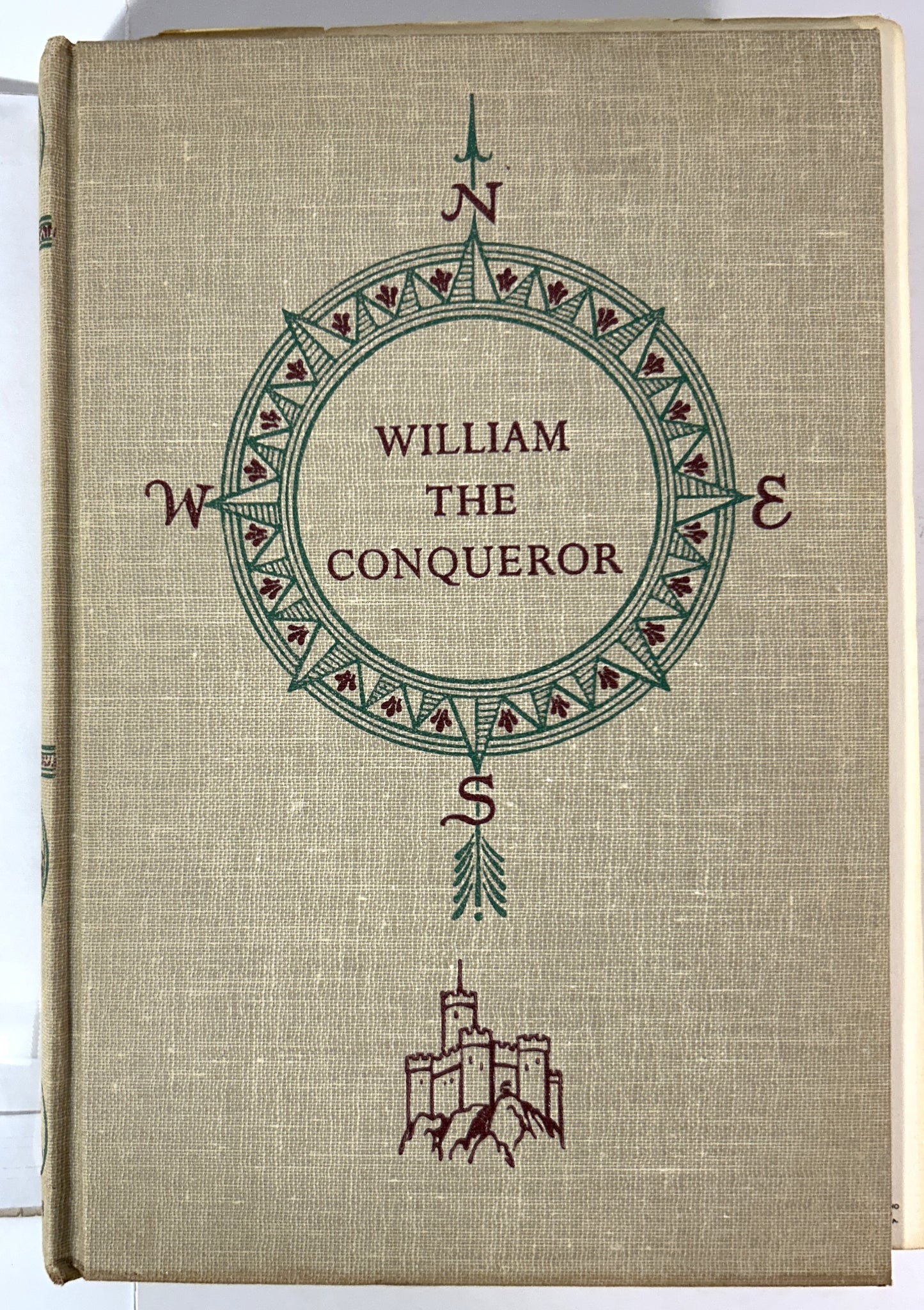 Landmark W-41: William the Conqueror by Thomas Costain 1959 1st w/ SIGNED Letter