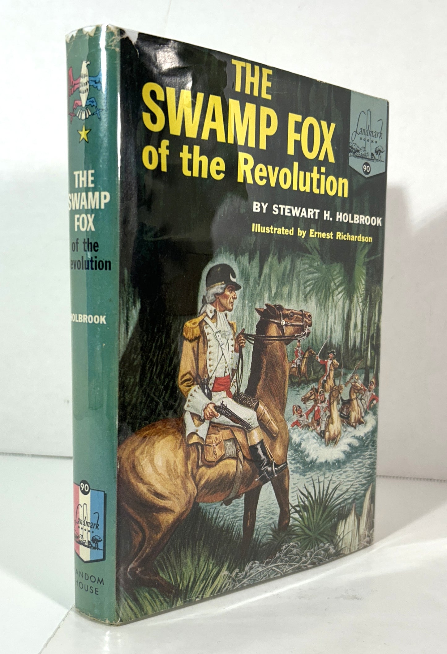 Landmark #90: Swamp Fox of the Revolution by Stewart Holbrook 1959 SIGNED Letter