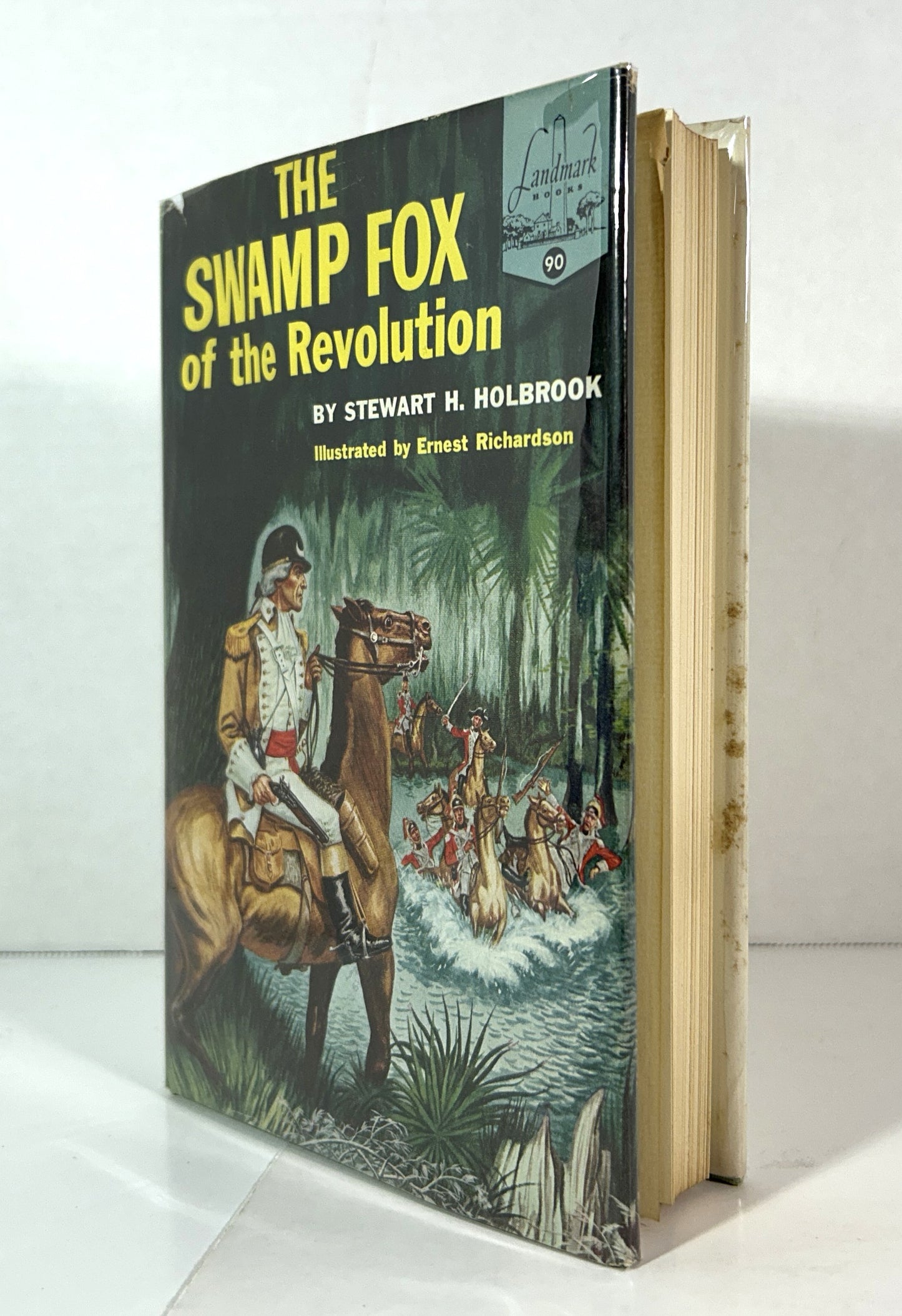 Landmark #90: Swamp Fox of the Revolution by Stewart Holbrook 1959 SIGNED Letter