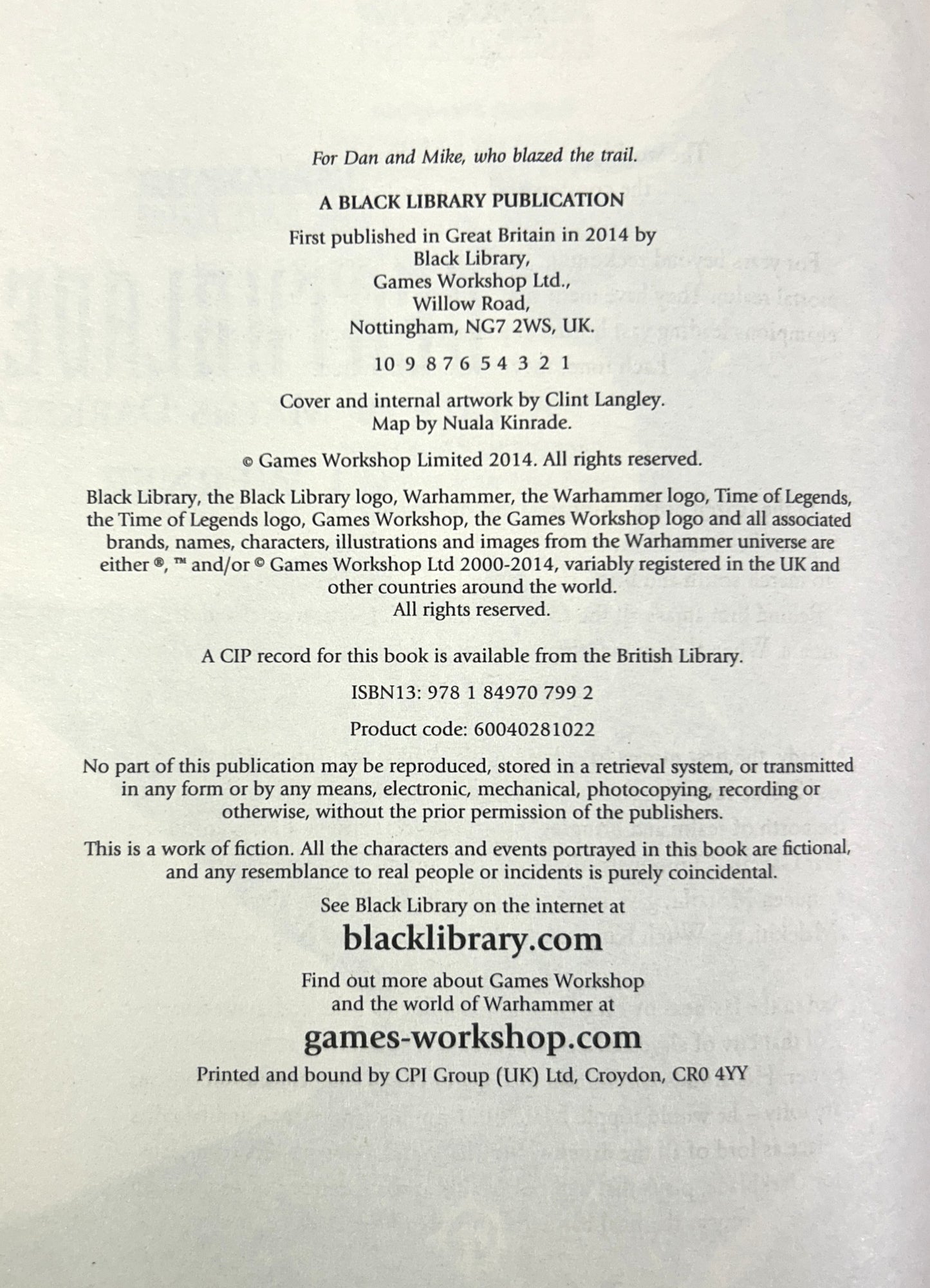 Warhammer: The End Times: Deathblade: A Tale of Malus Darkblade by CL Werner 2014