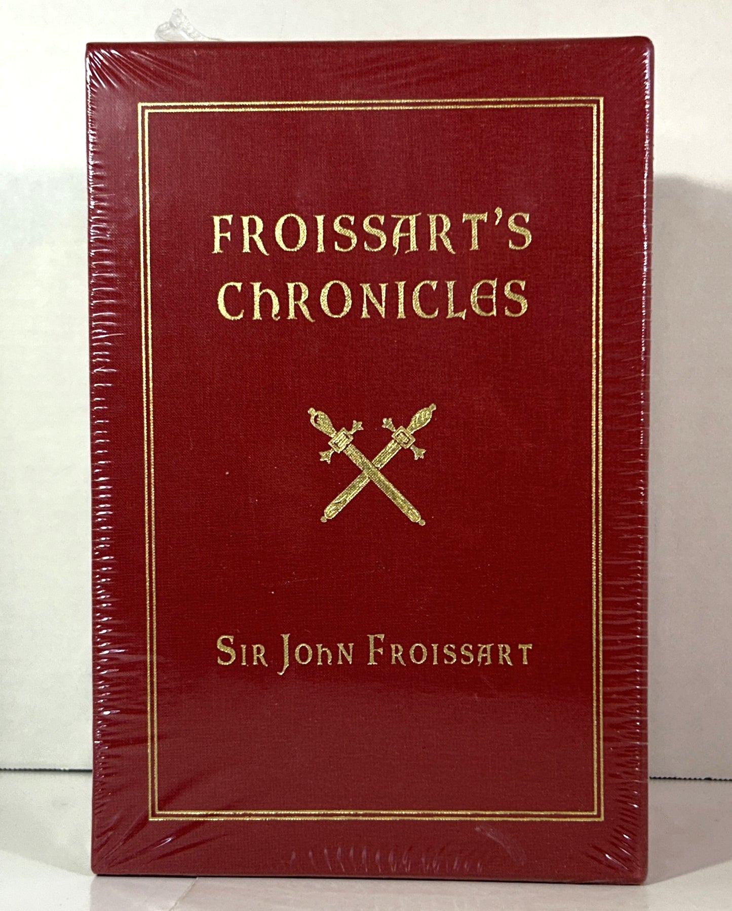 Easton Press: 2 Volume Set of Froissart's Chronicles SEALED