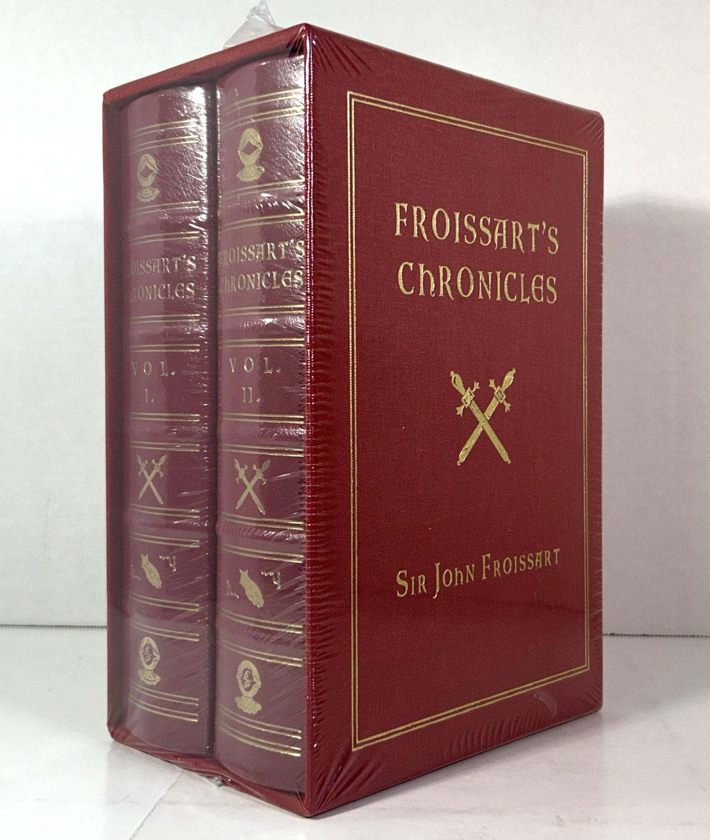 Easton Press: 2 Volume Set of Froissart's Chronicles SEALED
