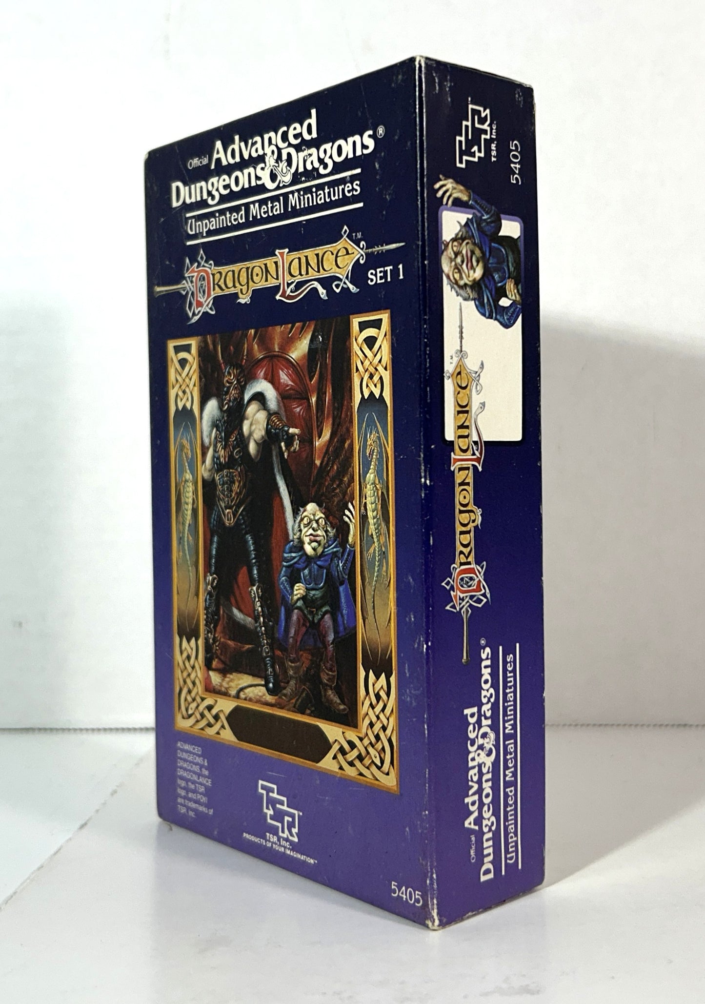 Official Advanced Dungeons & Dragons: Unpainted Metal Miniatures: Dragon Lance Set 1 8 Figures