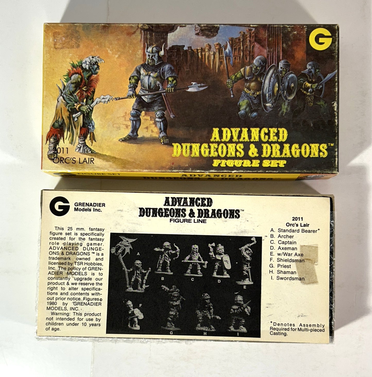 Advanced Dungeons & Dragons Figure Set 2011 Orc's Lair