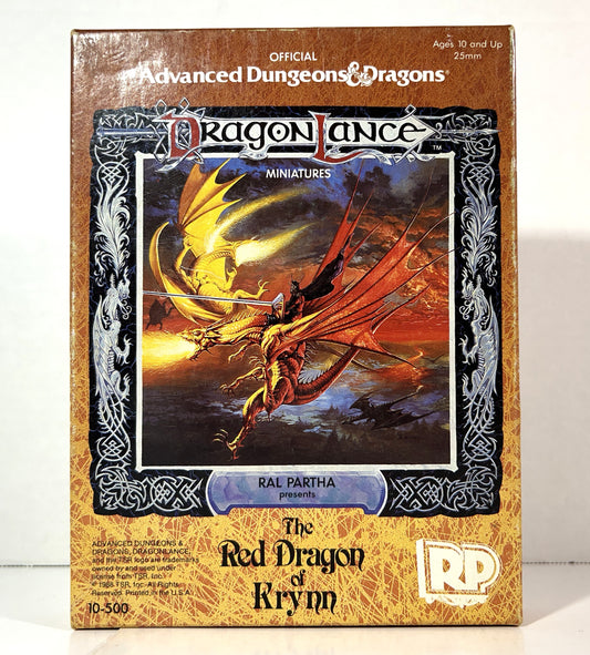 Official Advanced Dungeons & Dragons: Dragon Lance Miniatures: The Red Dragon of Krynn