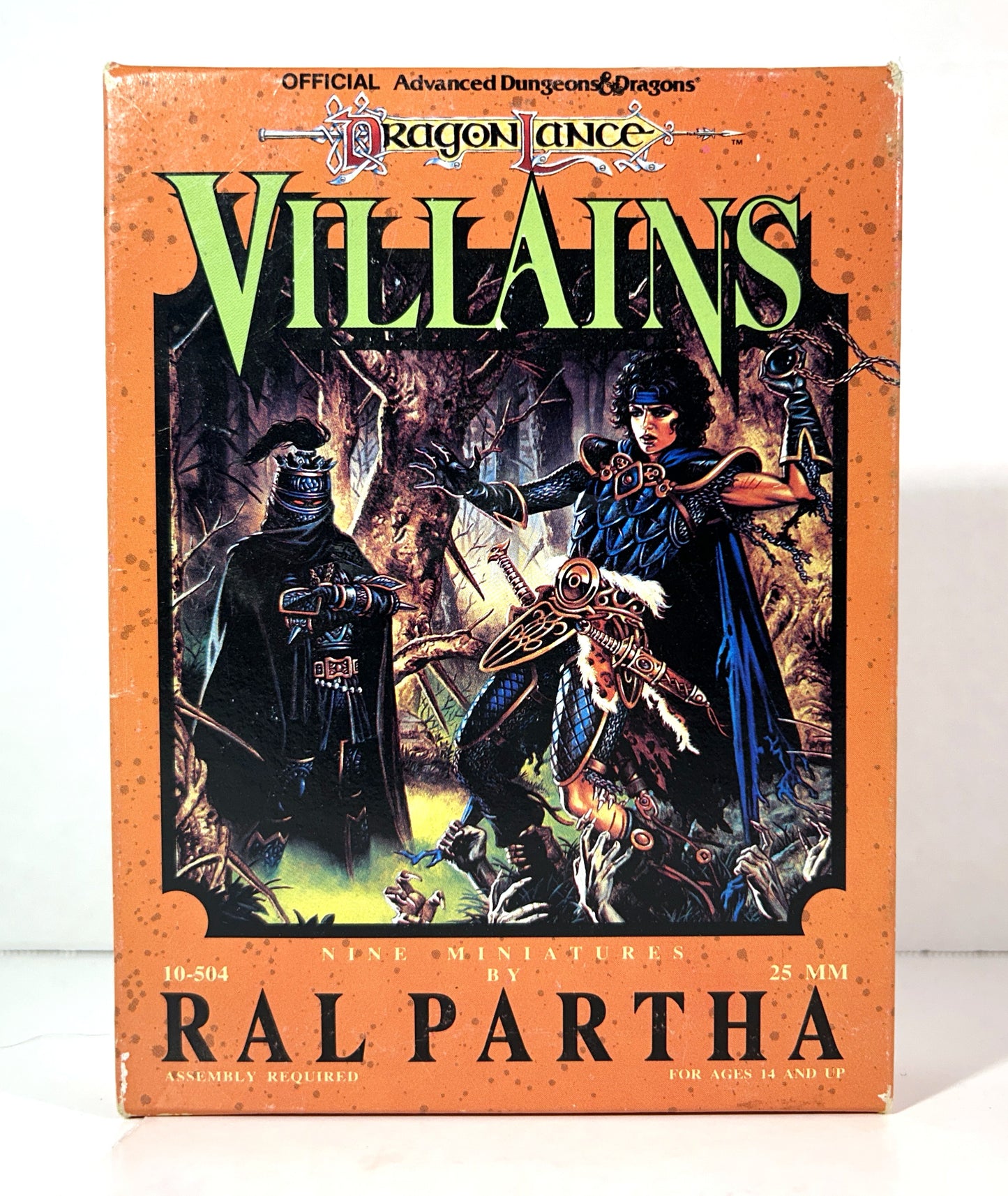 Official Dungeons & Dragons: Dragon Lance: Villains 9 Miniatures