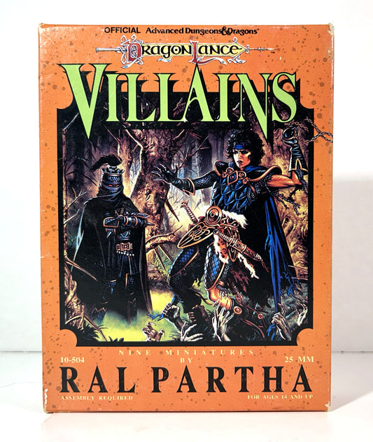 Official Dungeons & Dragons: Dragon Lance: Villains 9 Miniatures