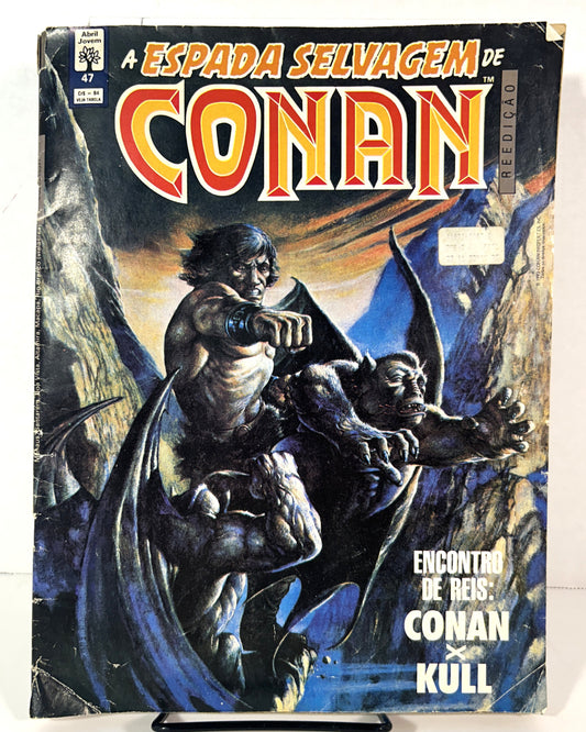 A Espada Selvagem de Conan (The Savage Sword of Conan) #47 1988