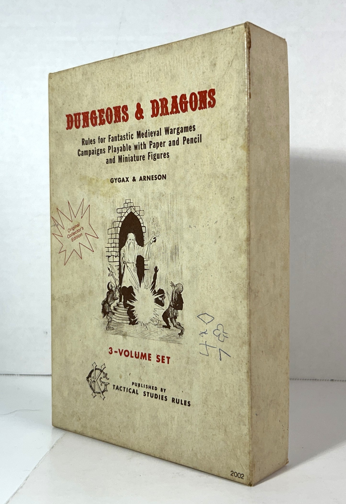 Dungeons & Dragons 3-Volume Set with Reference Sheet Original Collector's Edition
