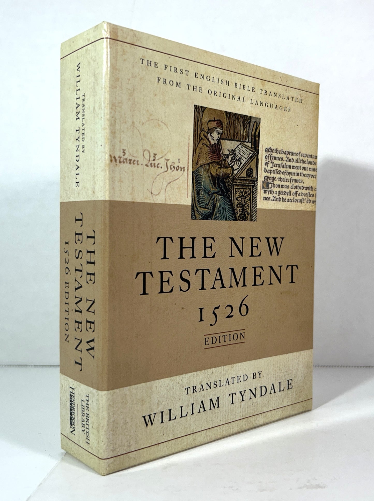 The New Testament 1526 Edition translated by William Tyndale 2008 in Box