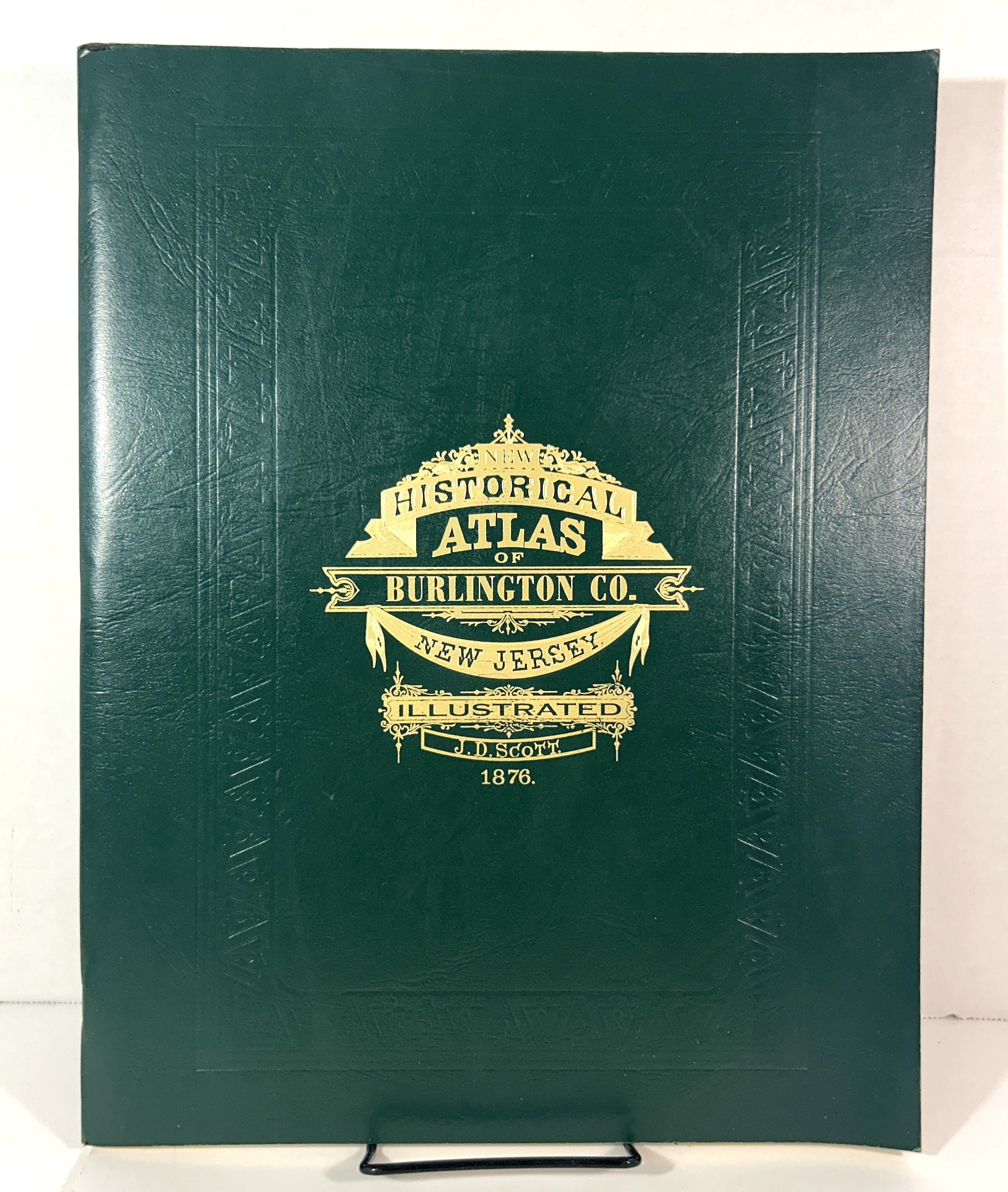 New Historical Atlas of Burlington County New Jersey Illustrated