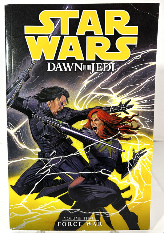 Star Wars: Dawn of the Jedi Vol. 3: Force War 2014 1st Printing