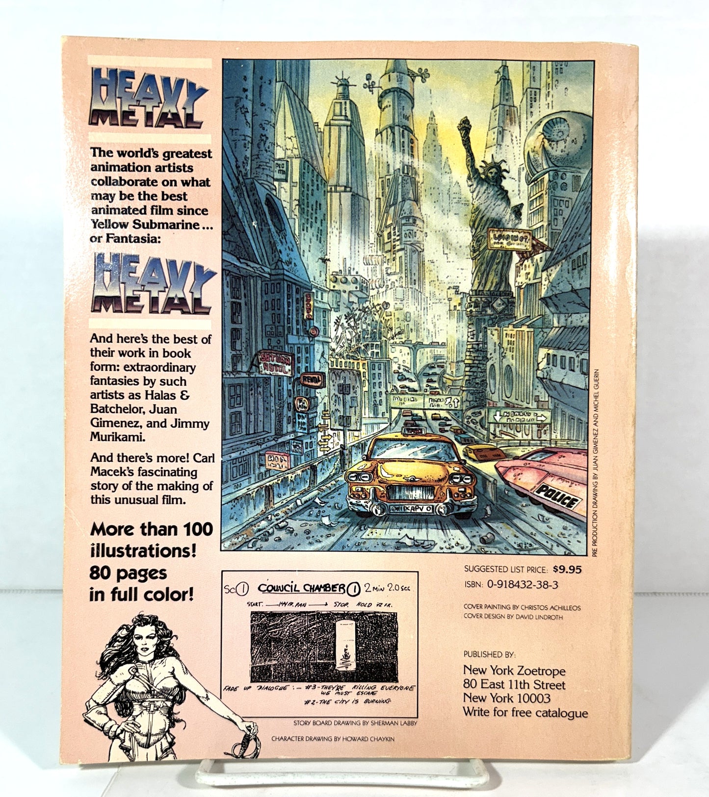 The Art of the Movie Heavy Metal: Animation for the Eighties 1981 1st Print