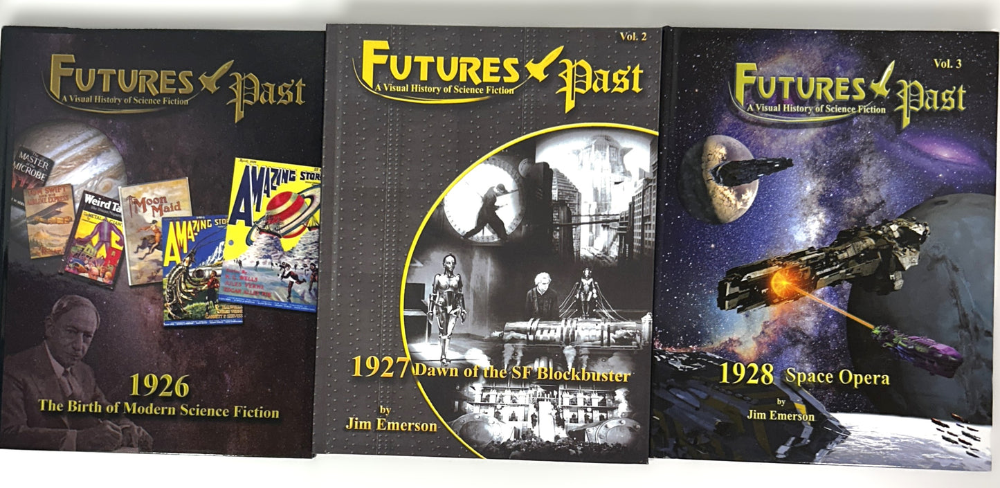 Set of 3 Futures Past by Jim Emerson 2020-2023