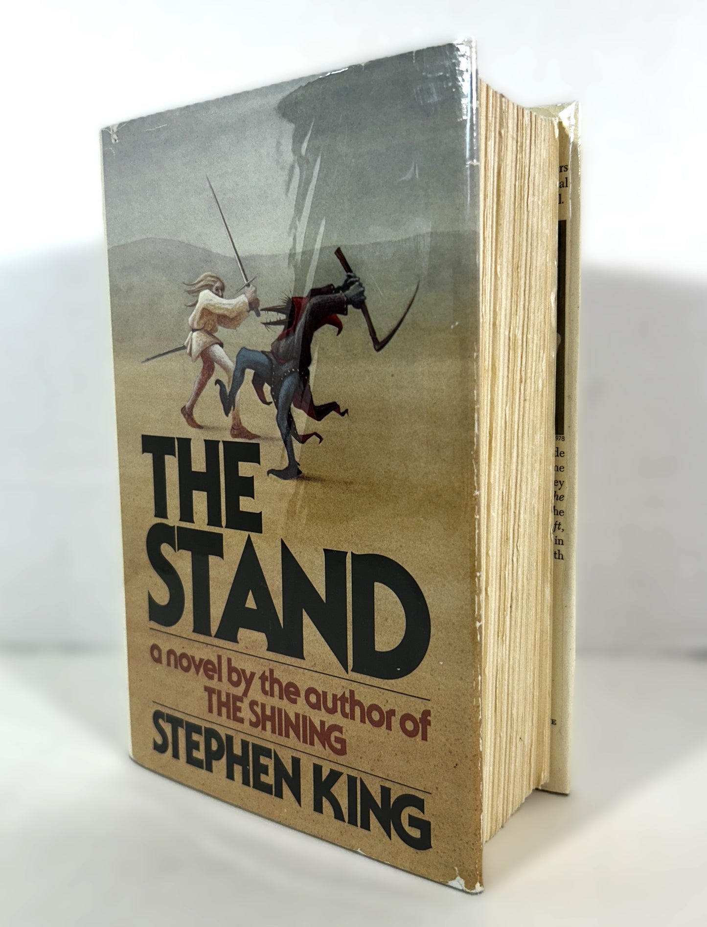 The Stand by Stephen King 1978 Early Printing Gutter Code BB50