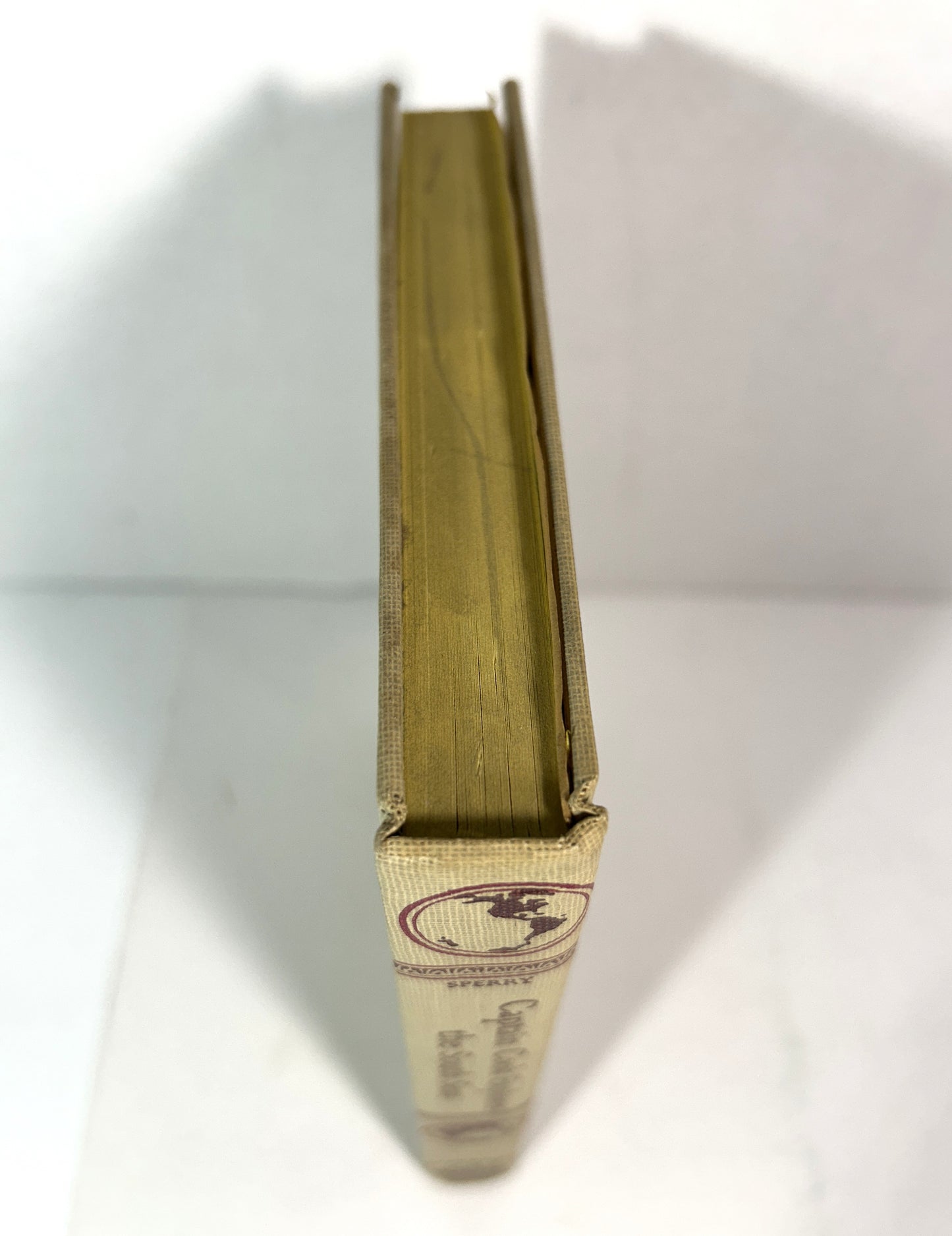 Landmark #19: Captain Cook Explores the South Seas by Armstrong Sperry 1955 2nd Print w/ SIGNED Author's Letter