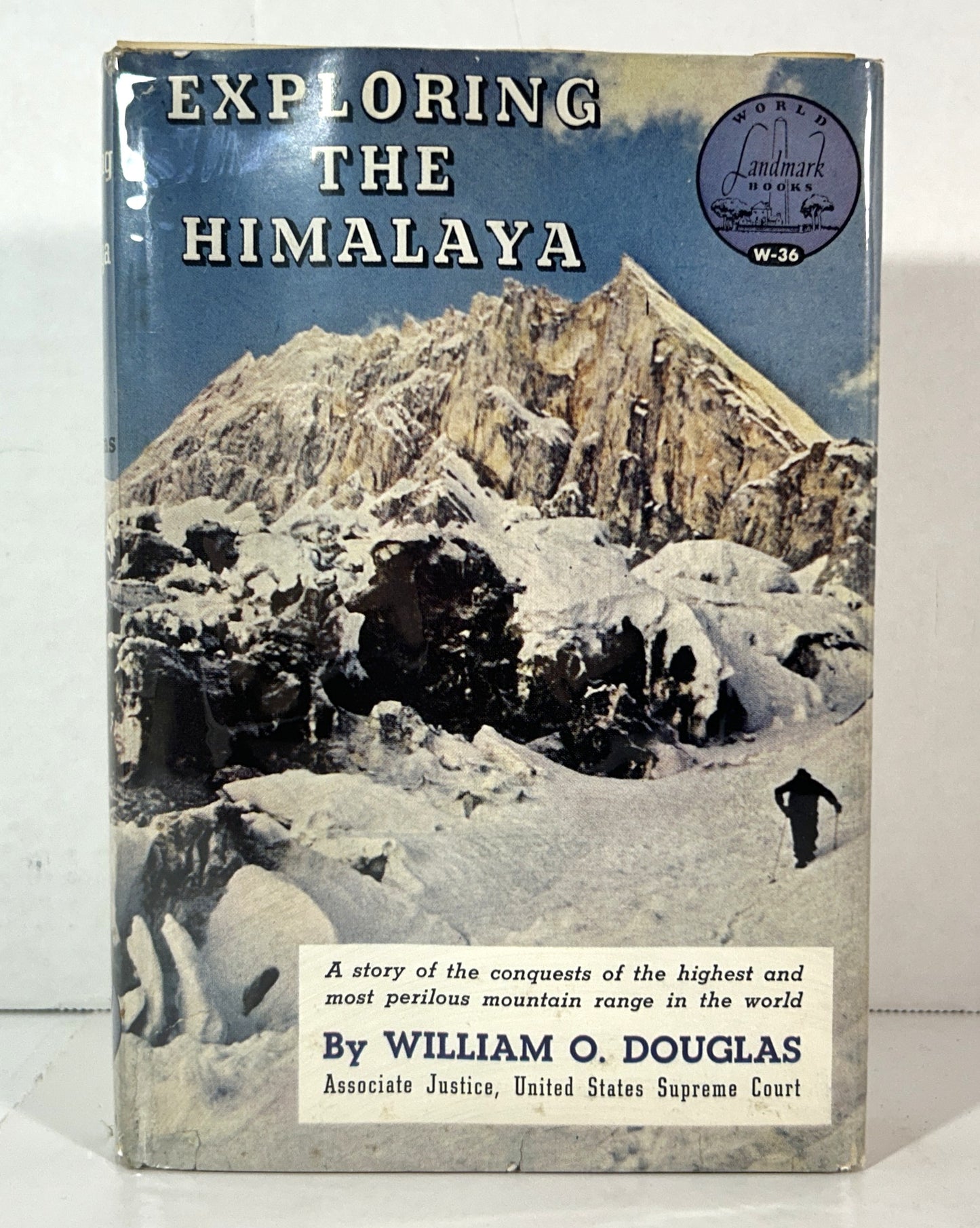 Landmark W-36: Exploring the Himalaya by William O. Douglas 1958 1st Printing w/ SIGNED Author's Letter