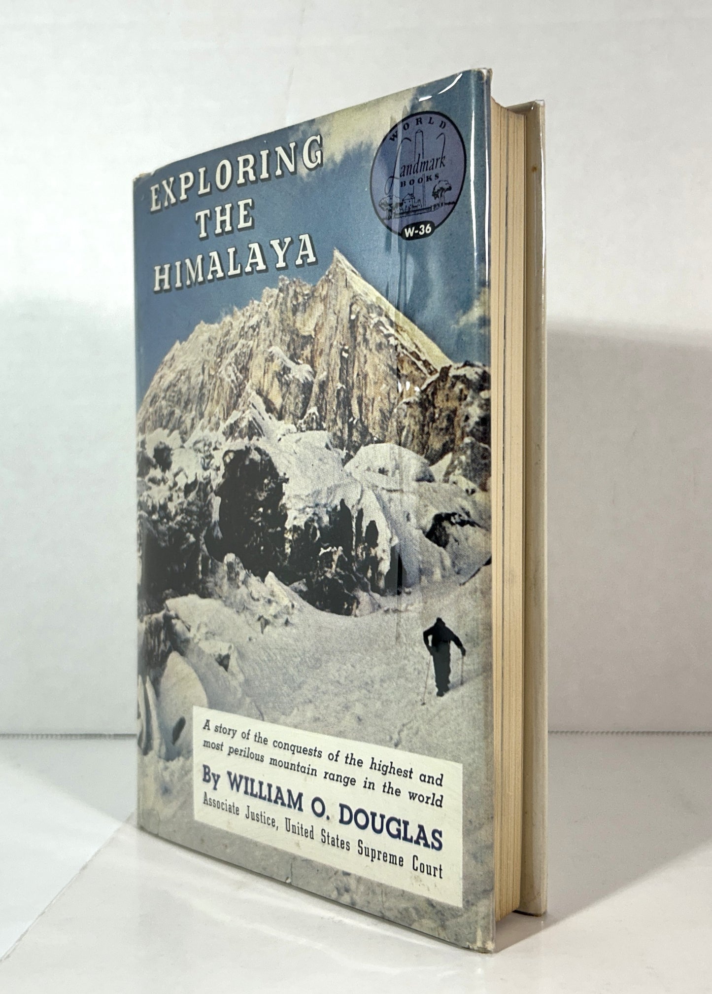 Landmark W-36: Exploring the Himalaya by William O. Douglas 1958 1st Printing w/ SIGNED Author's Letter