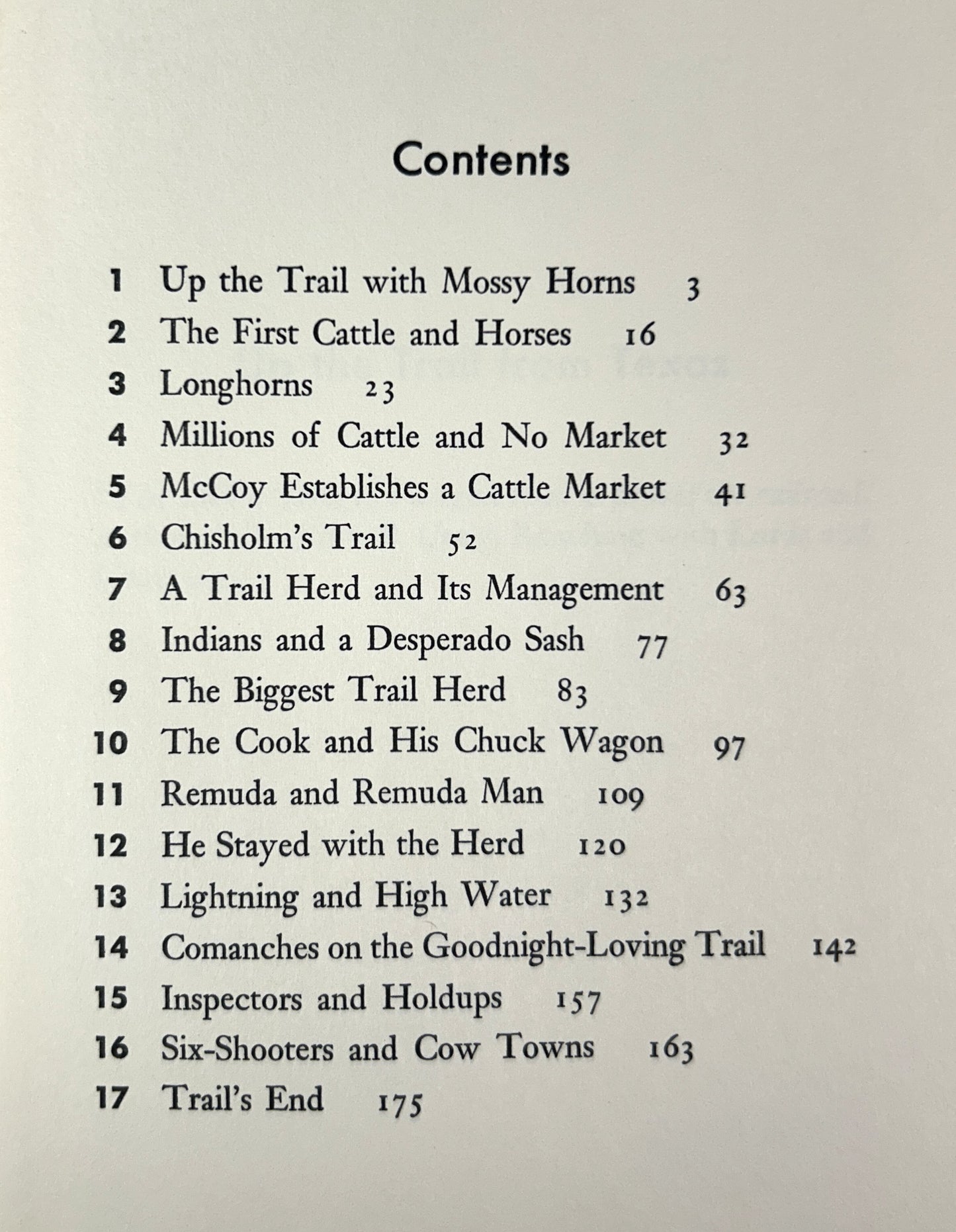 Landmark #60: Up the Trail from Texas by J. Frank Dobie 1955 4th Printing w/ SIGNED Author's Letter