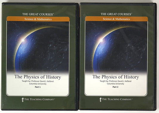 Great Courses: The Physics of History 4 DVDs