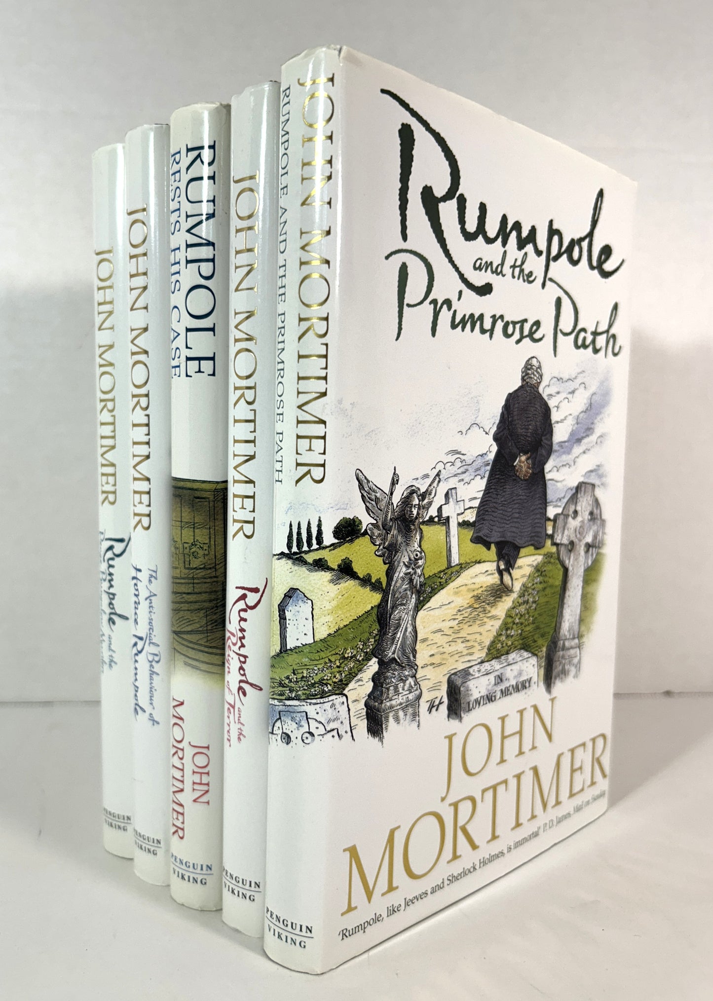 Lot of 5 Rumpole by John Mortimer 2001-2007 Hardcovers SIGNED