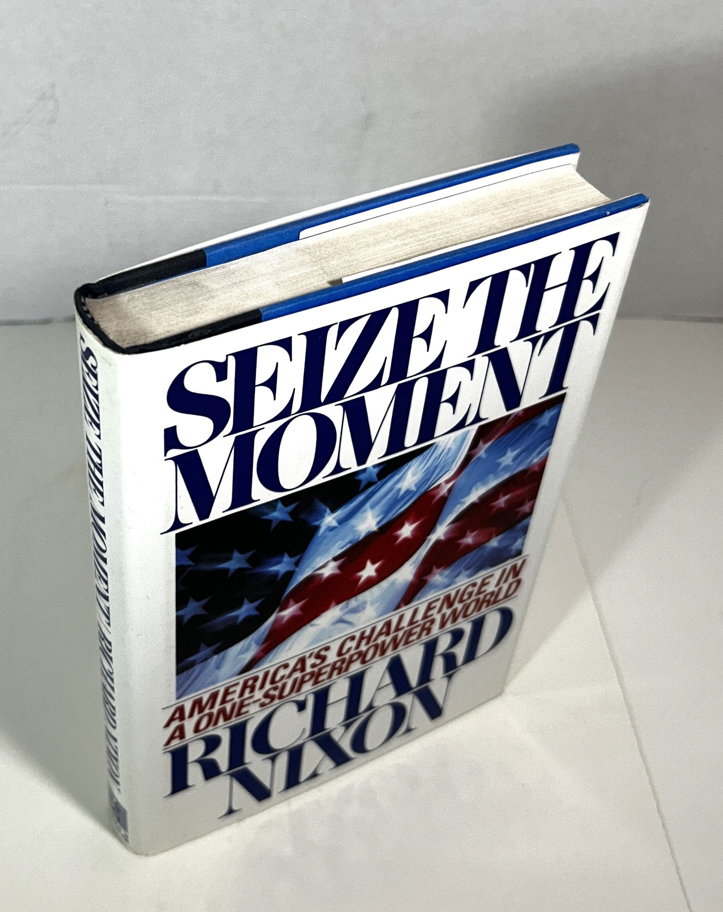 Seize the Moment by Richard Nixon 1992 SIGNED 1st Edition