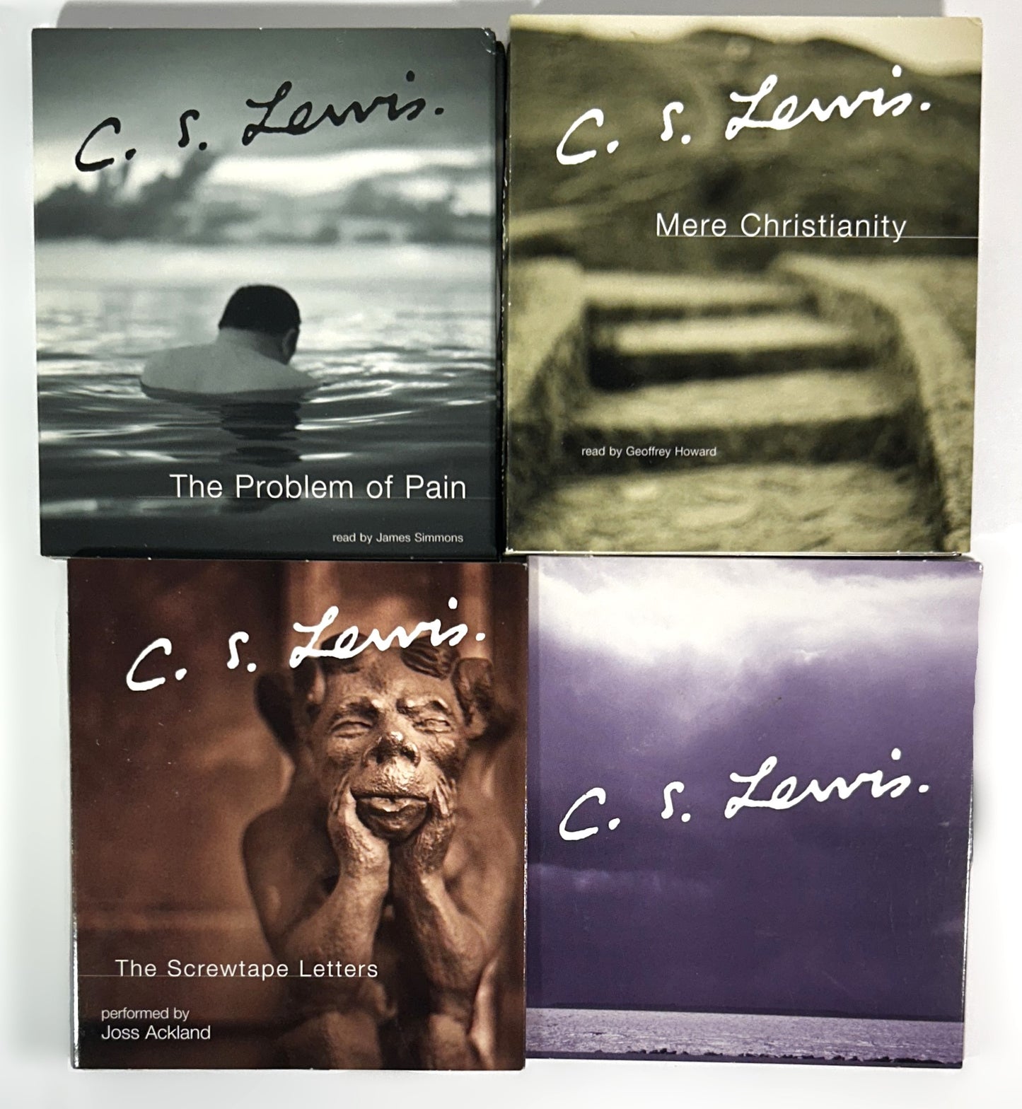 C.S. Lewis 4 Audiobook Set on CD