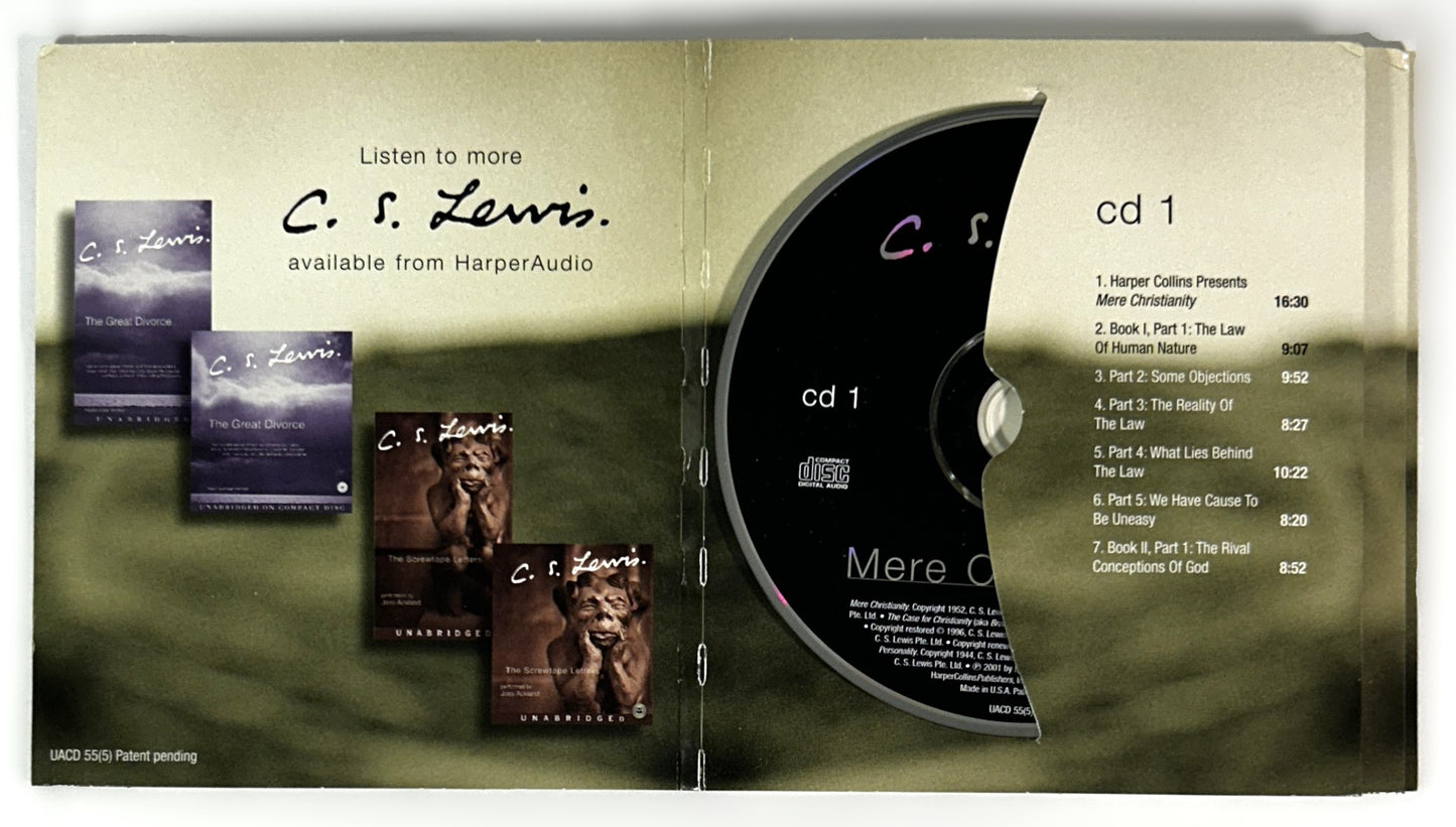 C.S. Lewis 4 Audiobook Set on CD