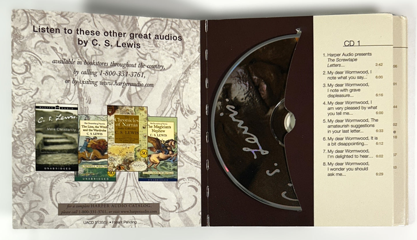 C.S. Lewis 4 Audiobook Set on CD