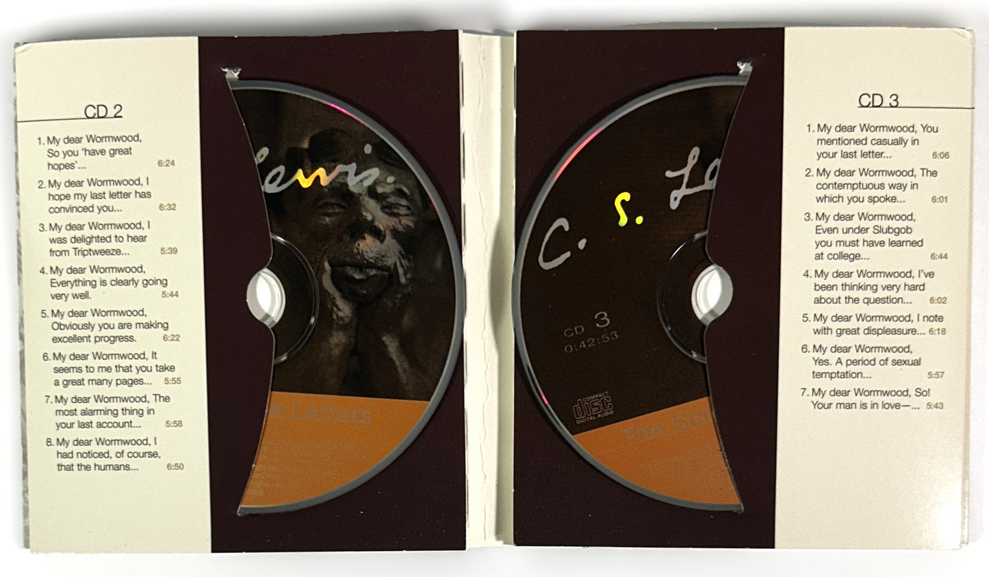 C.S. Lewis 4 Audiobook Set on CD