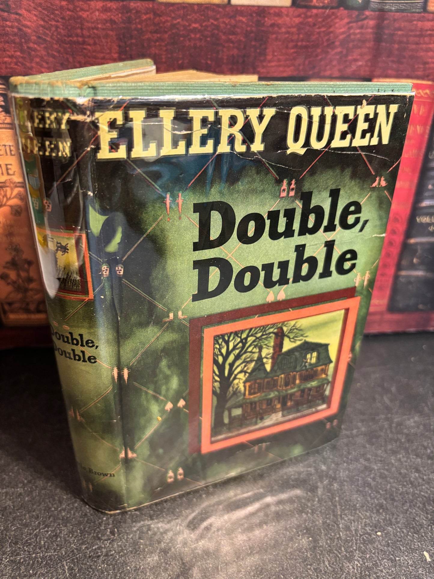 Double Double by Ellery Queen 1950 1st Edition Hardcover