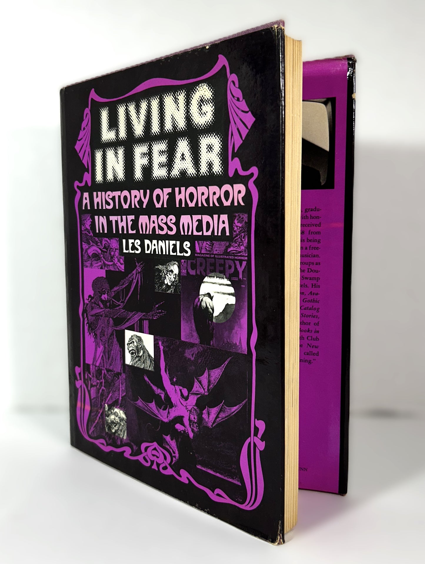 Living in Fear: A History of Horror in the Mass Media by Les Daniels 1975