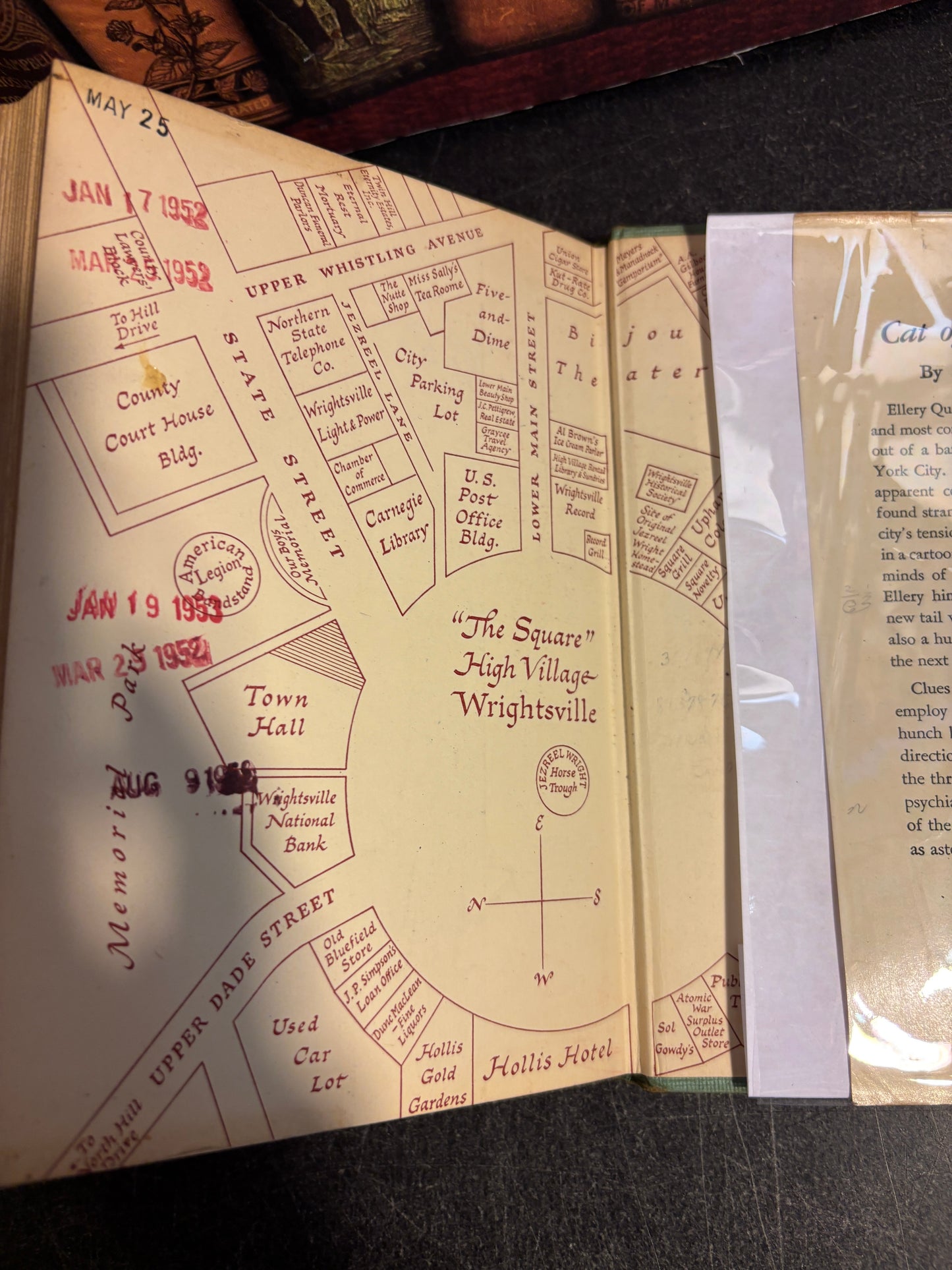 Double Double by Ellery Queen 1950 1st Edition Hardcover