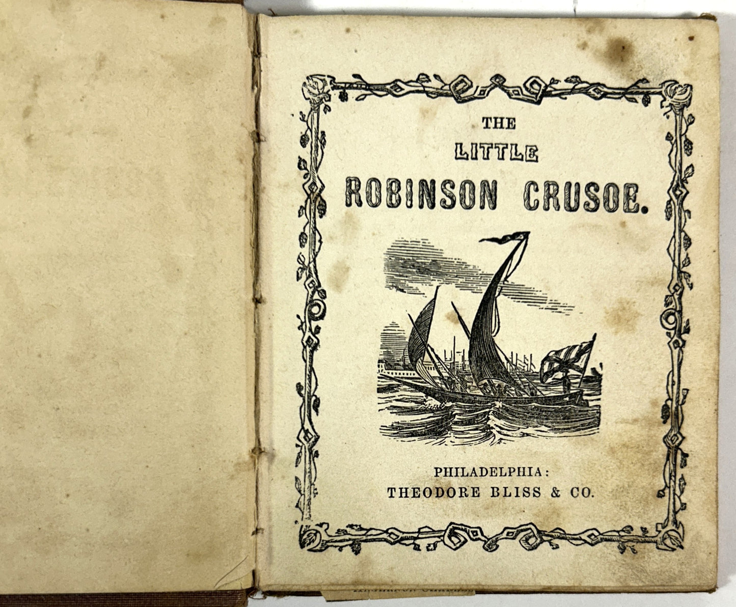 The Little Robinson Crusoe circa 1870 Theodore Bliss & Co