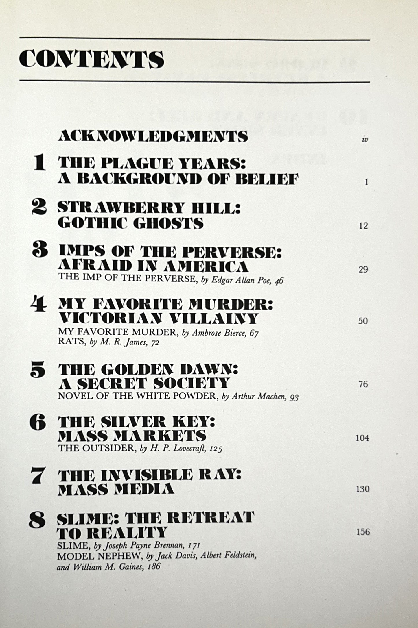 Living in Fear: A History of Horror in the Mass Media by Les Daniels 1975