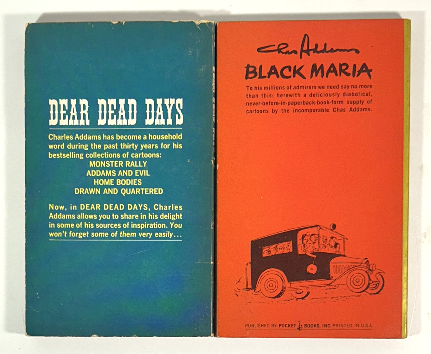 Black Maria + Dear Dead Days by Chaos Adams 1959-1964