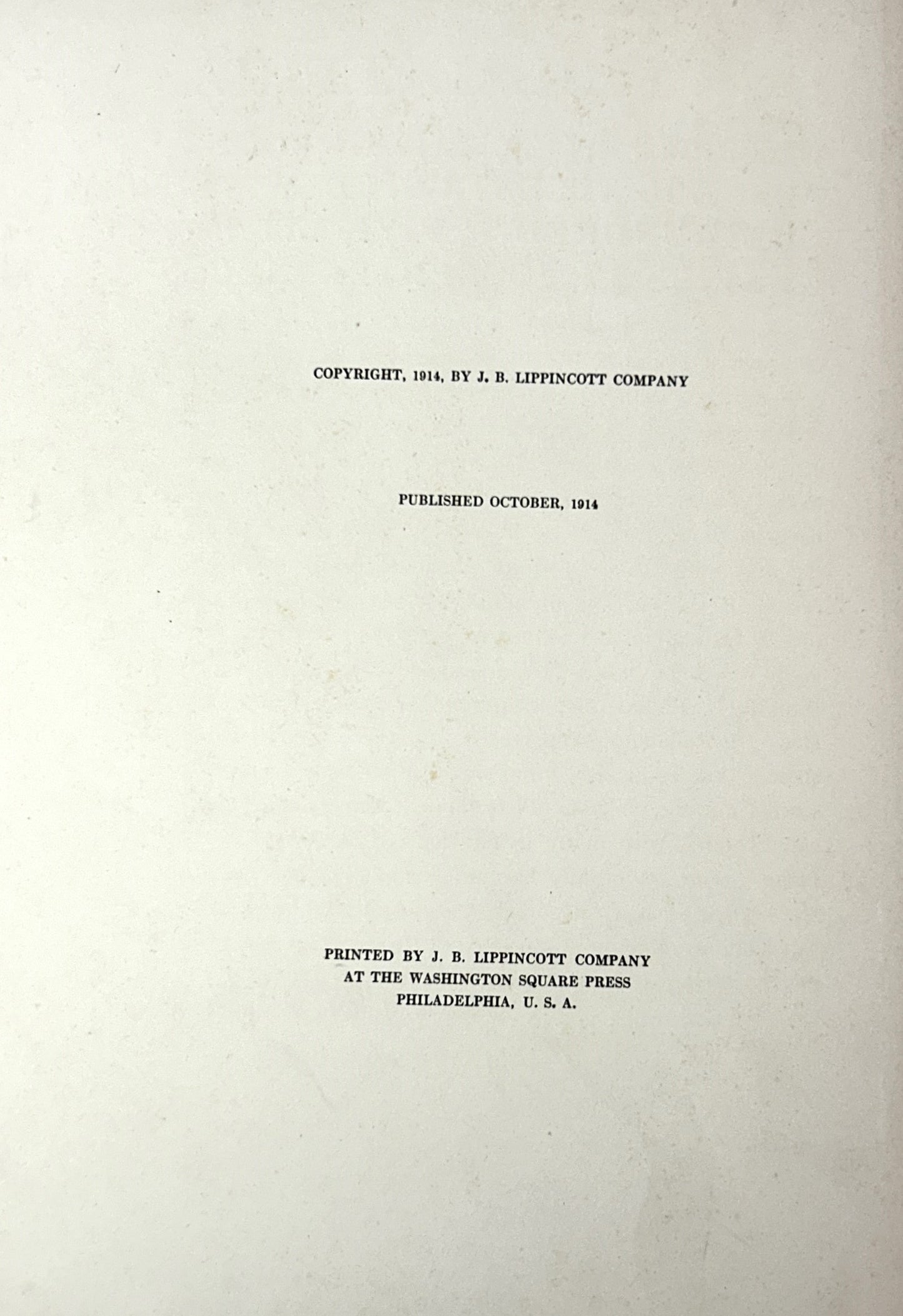 Our Philadelphia by E. Roberts Pennell and Ioseph Pennell 1914