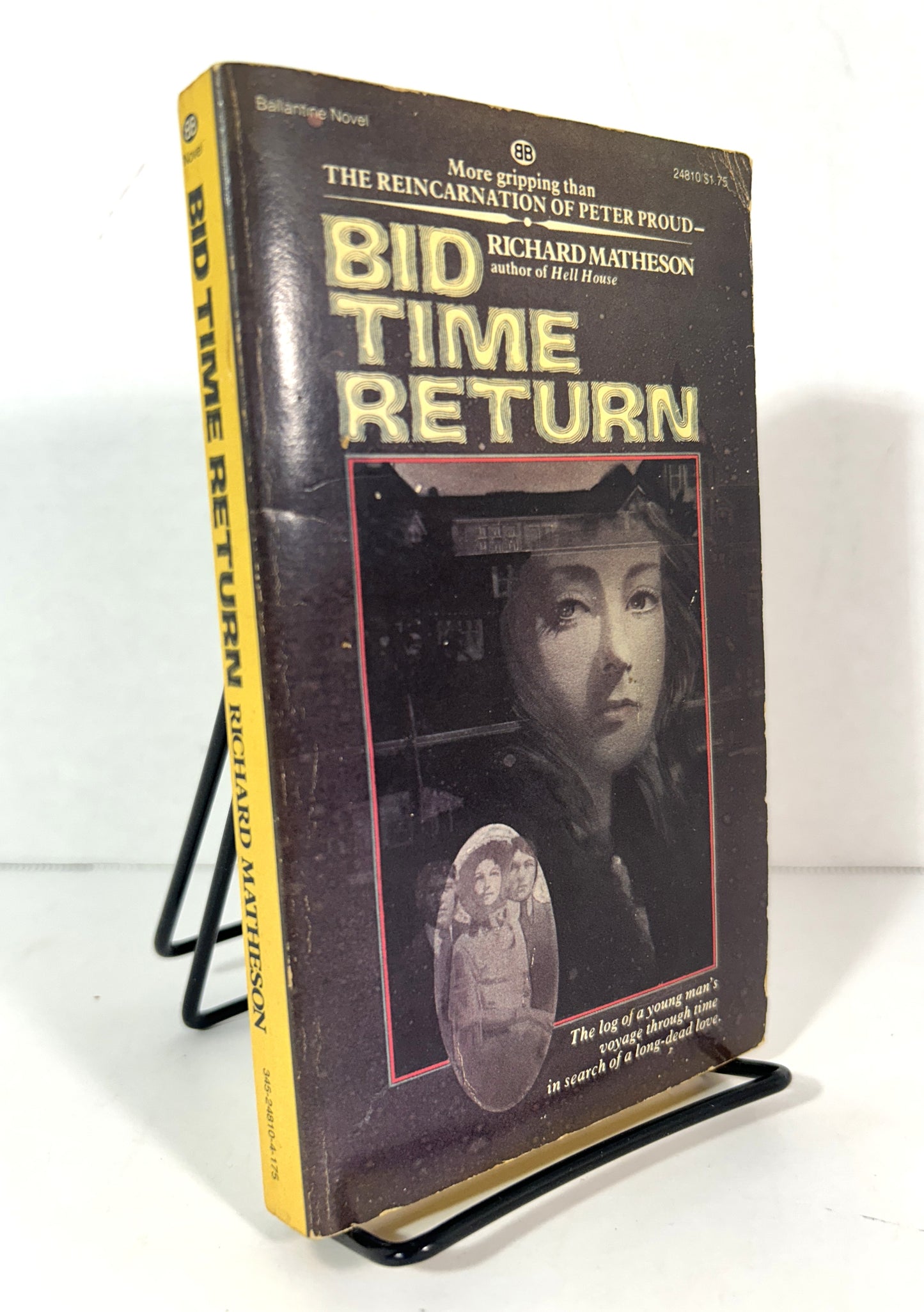 Bid Time Return by Richard Matheson 1975 1st Printing