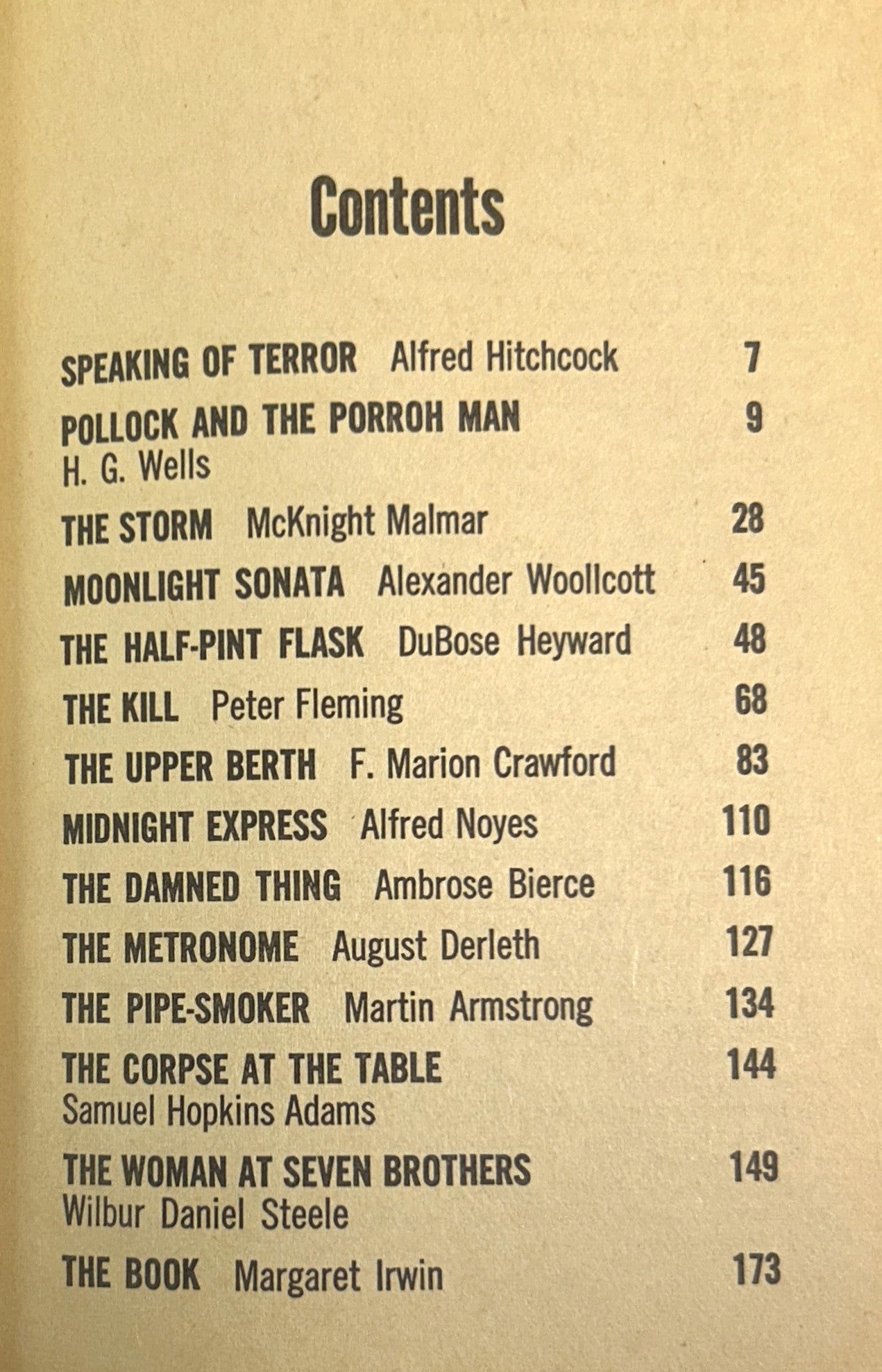 Set of 5 Alfred Hitchcock Presents 1962-1974 1st Printings