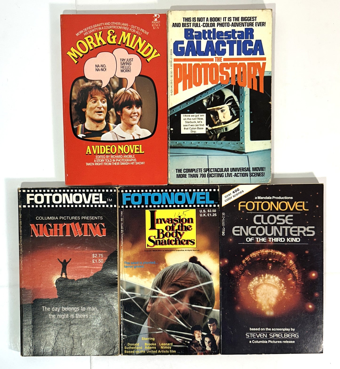 Set of 5 Fotonovels 1978-1979 Early Prints