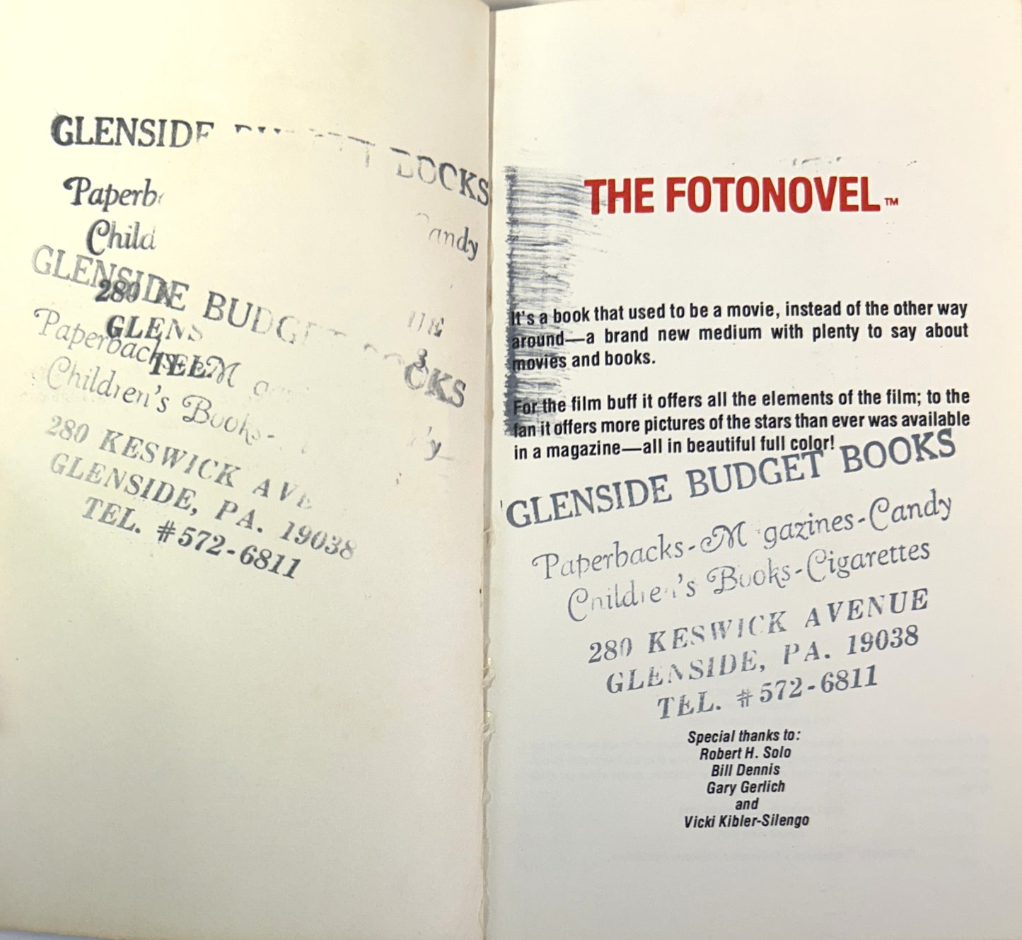 Set of 5 Fotonovels 1978-1979 Early Prints