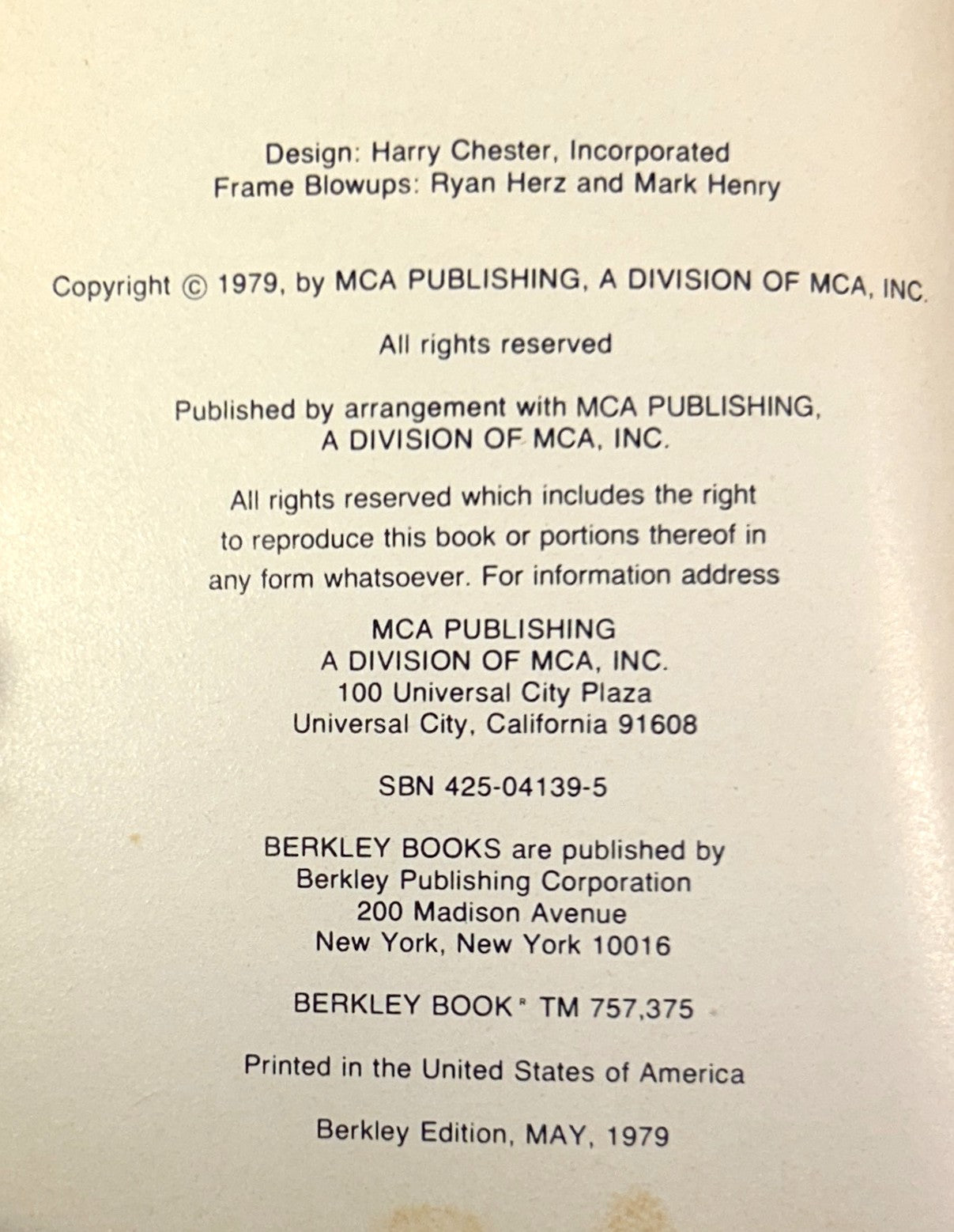 Set of 5 Fotonovels 1978-1979 Early Prints